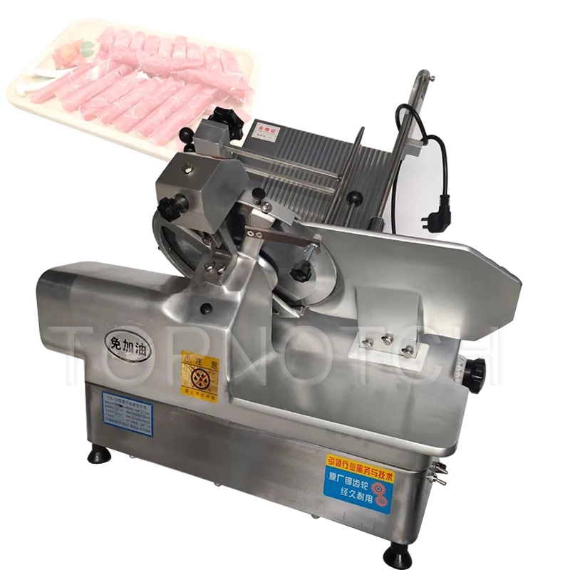 

Commercial Meat Slicer Frozen Meat Slicing Maker Automatic Skiving Machine Fat Cattle Mutton Roll Slicer 380V/220V