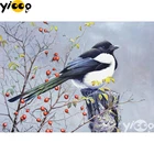 Алмазная живопись с квадратнымикруглыми стразами BX2157, вышивка крестиком, большая птица, мозаика, домашний декор, подарок