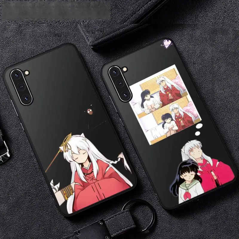 

Anime Japan Cartoon Inuyasha Higurash Phone Case For Samsung A51 A32 A52 A71 A50 A12 A21S S10 S20 S21 Plus Fe Ultra