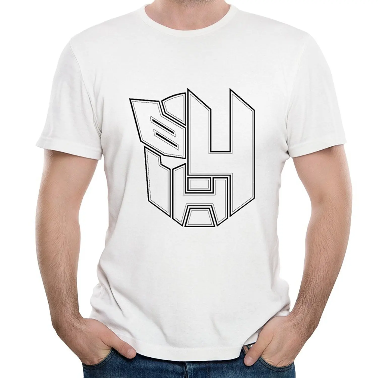 Мужская футболка с короткими рукавами и круглым вырезом принтом Age Of Extinction Cade Yeager