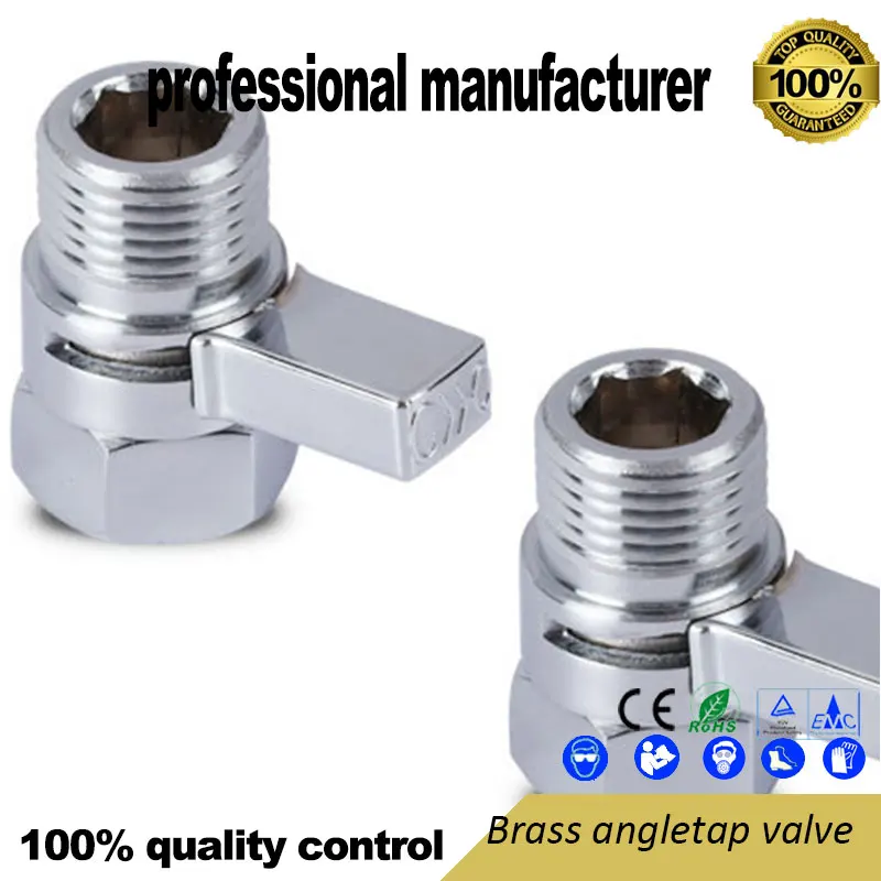 Латунный угловой кран запчасть крана клапан для водопроводного домашняя