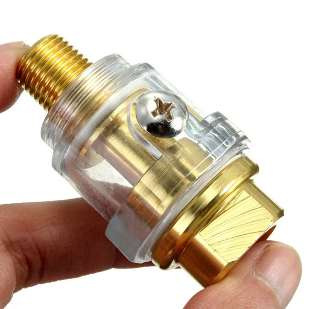 

Internal&external thread Oiler Lubricator 1/4" NPT Mini In-Line Copper