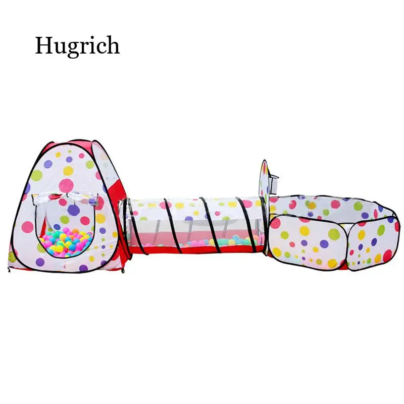 

3 In 1 Play Tent Baby Toys Ball Pool for Children Kids Ocean Balls Pool Foldable Kids Play Tent Playpen Tunnel Play House