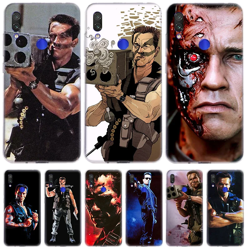 

Arnold Schwarzenegger Movie Phone Case For Xiaomi Redmi Note 10X 9 8 7 6 5 Plus 4 4X Pro 9C 9A 8A 7A S2 K40 K20 TPU Back Cover