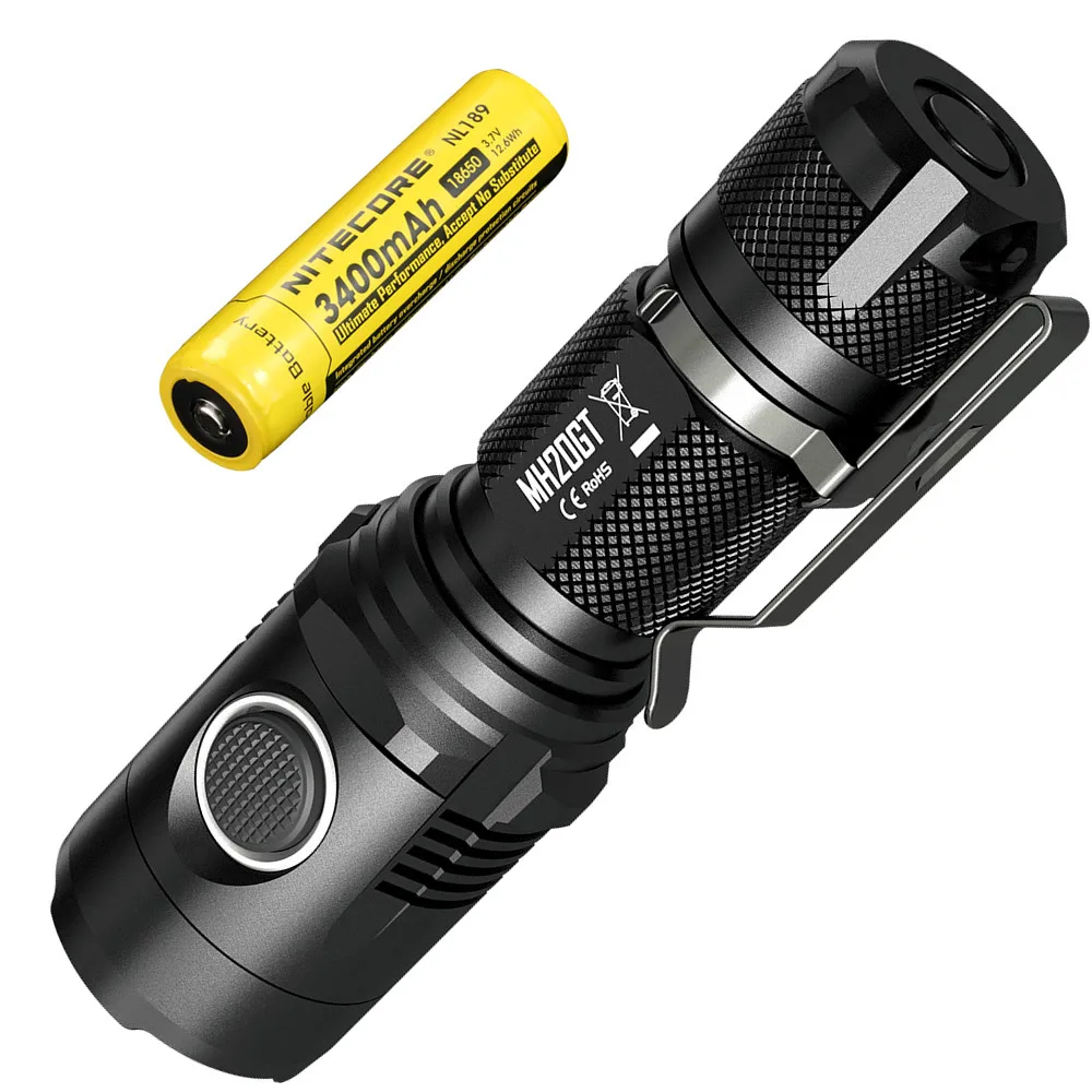 Бесплатная доставка NITECORE MH20GT 1000 люменов CREE светодиодный светильник фонарь
