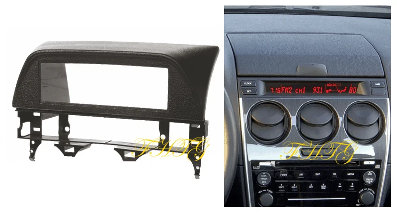 Автомобильный радиоприемник комплект приборной панели подходит для 2002-2007 Mazda 6/