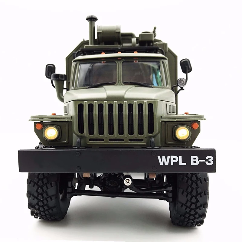 WPL B36 Урал 1/16 2,4G 6WD RC грузовик военный автомобиль Рок Гусеничный командный Коммуникационный автомобиль RTR игрушка авто армейские Грузовики Игрушки для мальчиков
