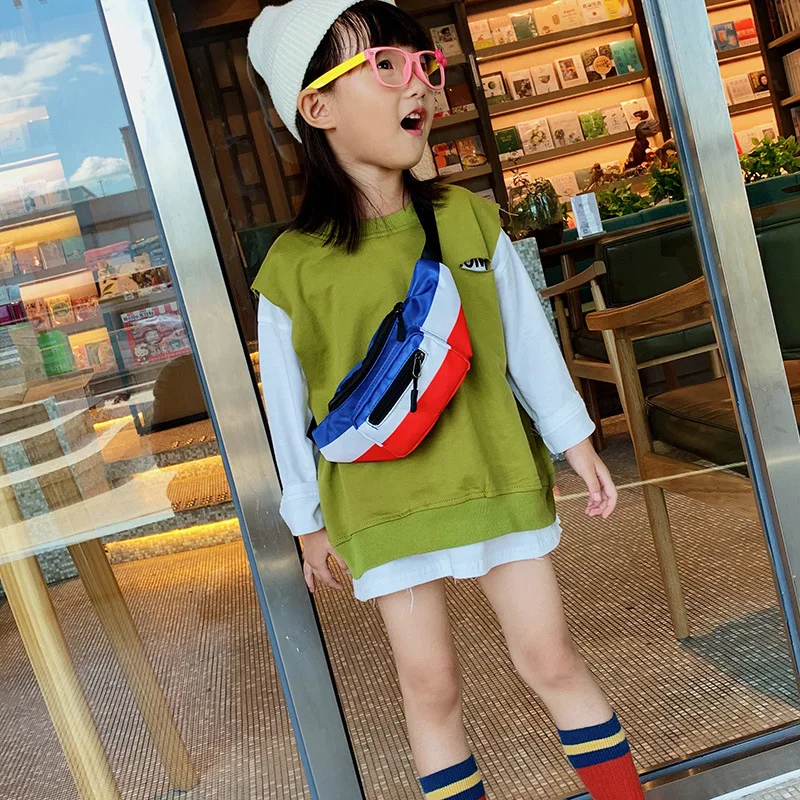 Monsisy поясные сумки для детей поясная сумка мальчиков и девочек нагрудная кошелек