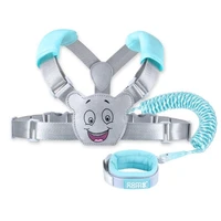 new 2 5m child safety harness leash adjustable anti lost traction rope strap bracelet 2 in 1 leash wristband belt baby kids