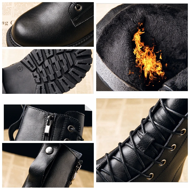 

SIMLOVEYO Women British Ankle Boots Genuine Leather 5cm Hidden Heels Round Toe Cozy Zip Lace-Up Waterproof Spring Casual B2158