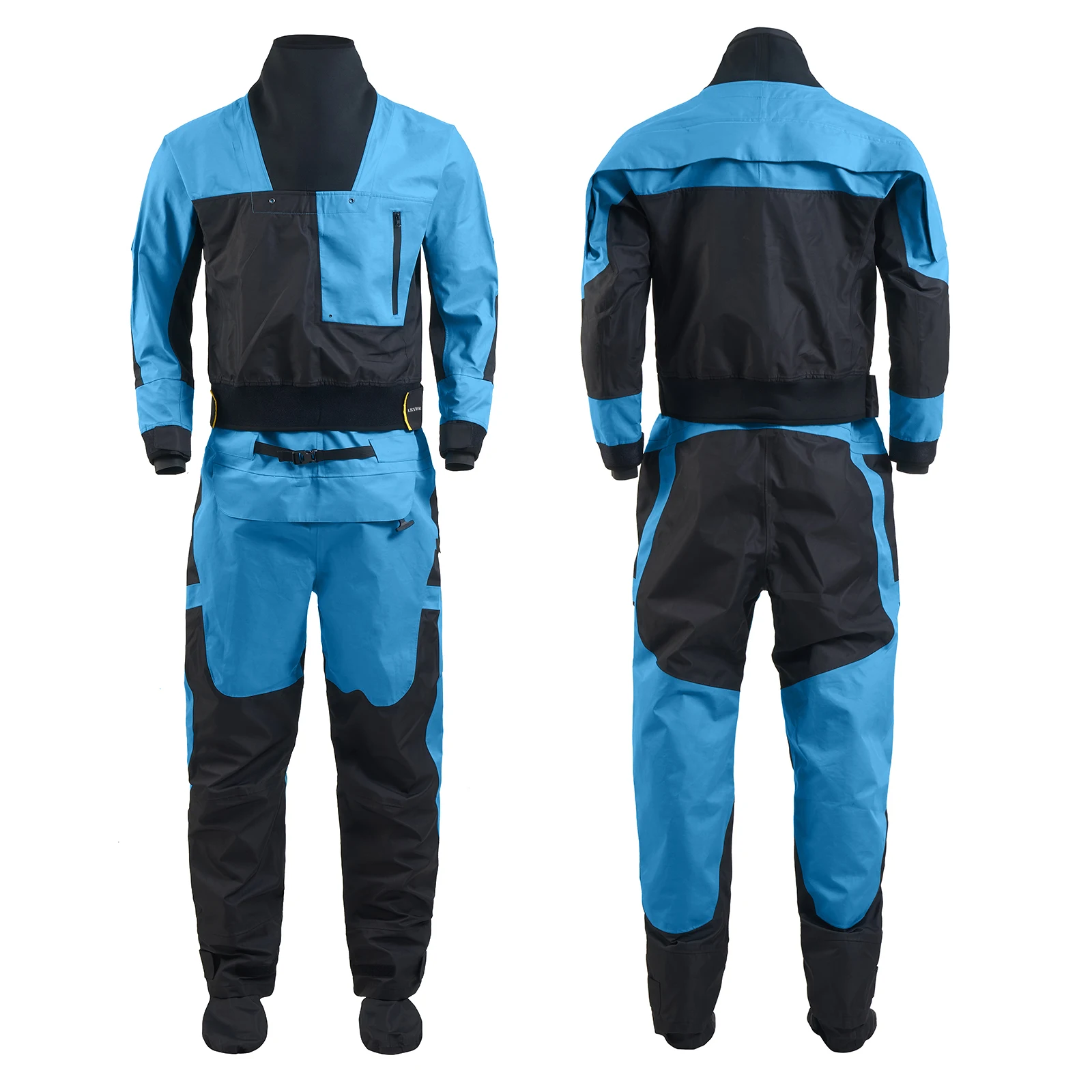 LKVER drysuit Oeko-Tex Pro тканевая нейлоновая Водонепроницаемая молния латексная