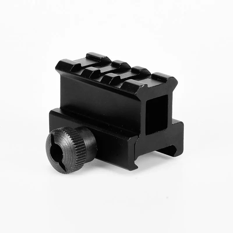 Высокопрофильный рельсовый рельс QD прицел крепление 3 слота Пикатинни Вивер