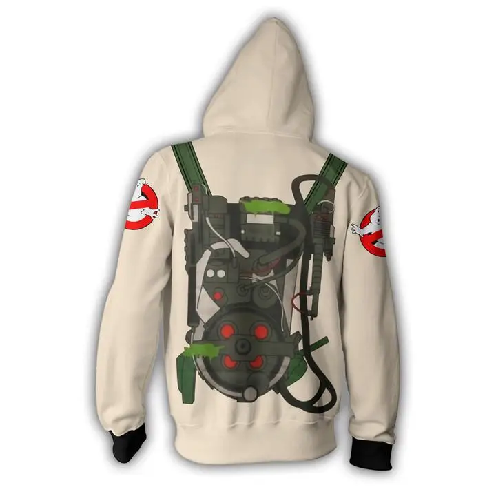 Ghostbusters NYC Mayor Cosplay Costume Hoodies Jackets Men women 3D Printing zipper Hooded Sweatshirts | Тематическая одежда и