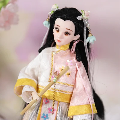b Мм девушка 1/6 BJD кукла Очарование Востока имя в цветочном потоке включая одежду подходит для ручная работа кукла Pullip, Ледяной, Blyth, Licca - Цвет: b