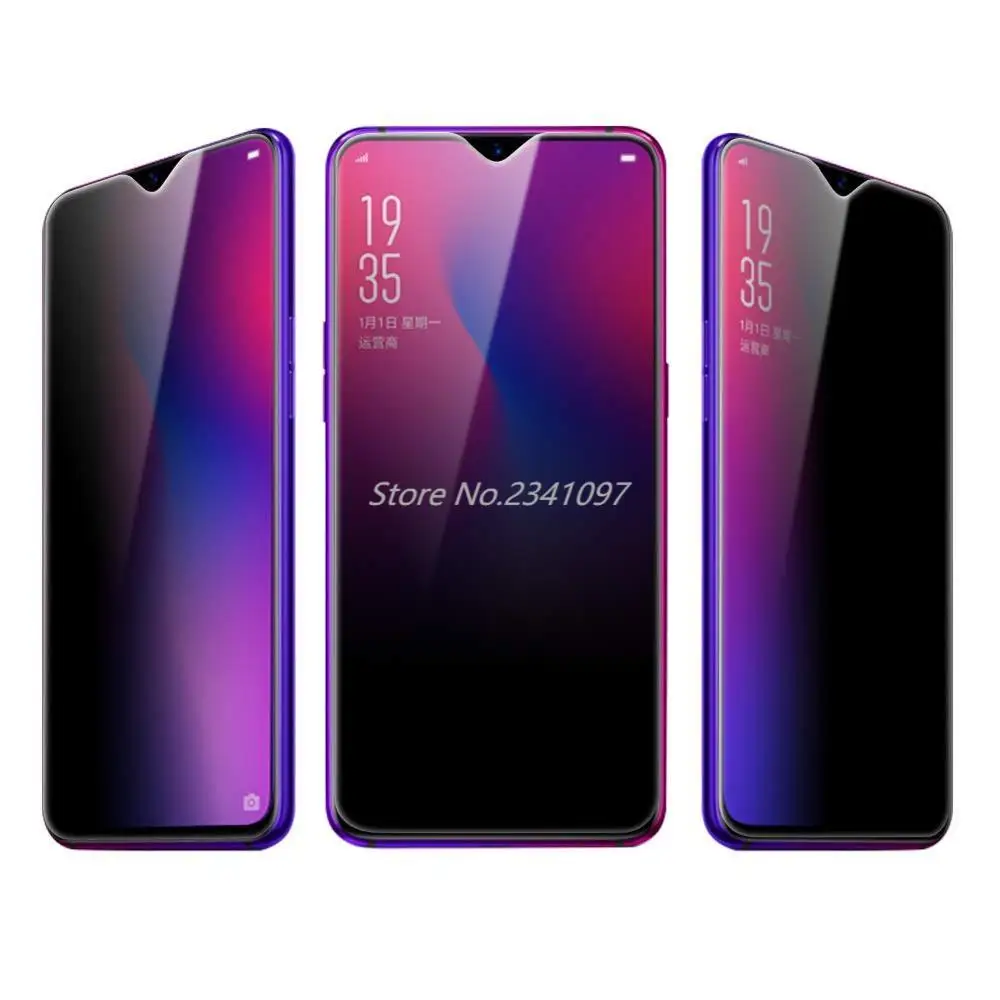 Закаленное защитное стекло для OPPO K1 K3 K5 A5 A7 A9 A11 A9X A11X F11 Pro 2021|Защитные стёкла и