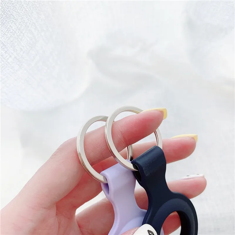 

Protection Cover For AirTag Protective Case Sleeve Anti-scratch Anti-lost Protector Shell Air Tags Locator Tracker silicone case