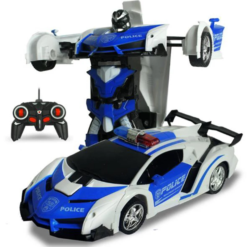 2In1 RC Car Sports Transformation Robots Models Remote Control Deformation fighting toy KidsChildren's Birthday GiFT |