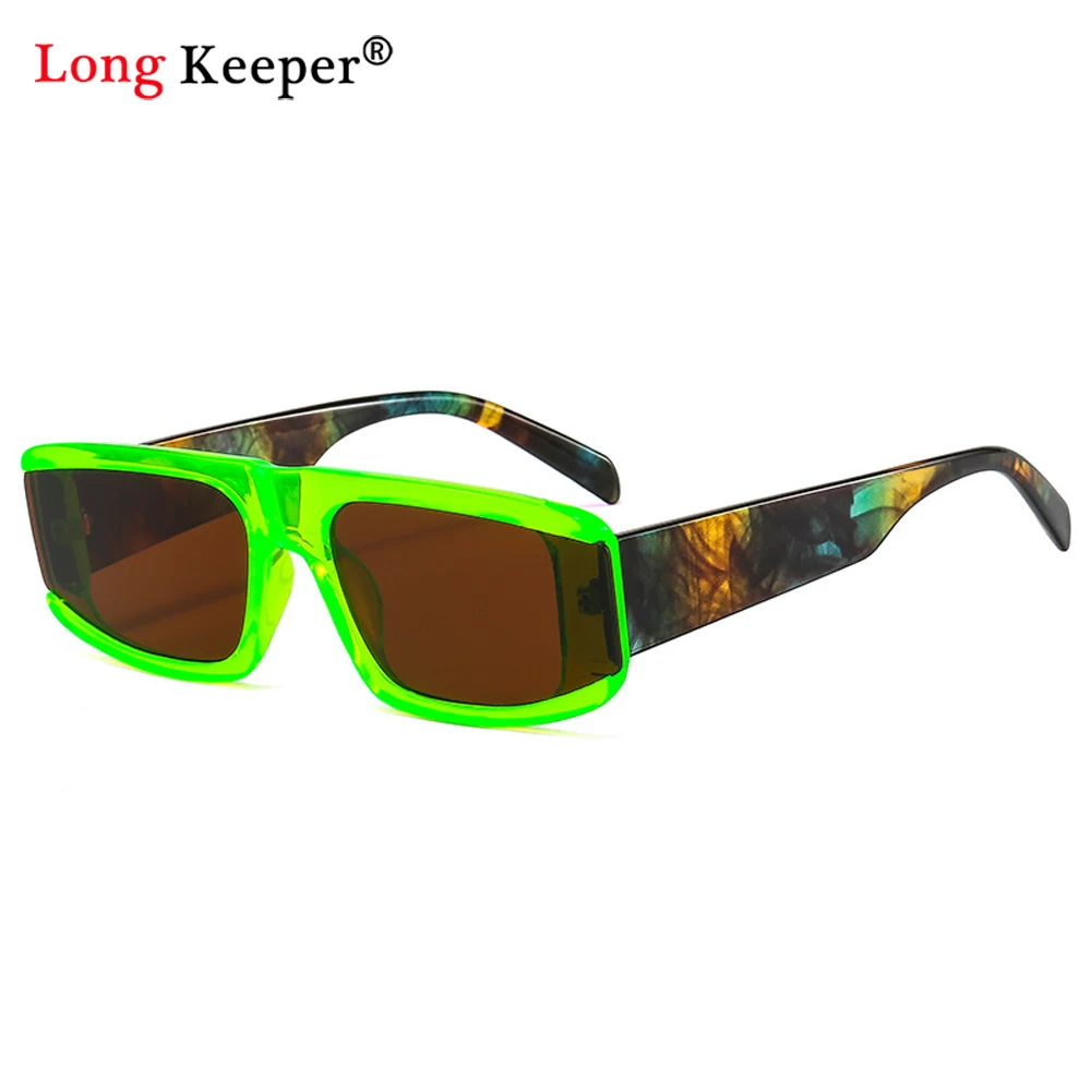 

Vintage Square Sunglasses Women's Men Retro Brand Designer Fashion Colorful Sun Glasses Female Trendy Narrow UV Eyewear Oculos