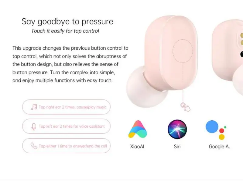Hot For Xiaomi Redmi AirDots Pro3 TWS Wireless Earphone Bluetooth-compatible 5.2 Stereo Bass With Mic Handsfree Mi True Earbuds |