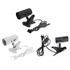 Вращение на 360 градусов, держатель свет для рептилии градусов, для обогрева аквариума с черепахой, цоколь E27, лампа на клипсе с зажимом для лампы