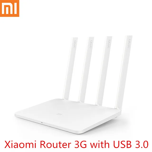 Original Xiaomi Wireless WiFi Router 3G Dual Band 2.4G/5G Wifi Extender 1167Mbps USB 3.0 256MB RAM Supports Mi Wifi APP Remote