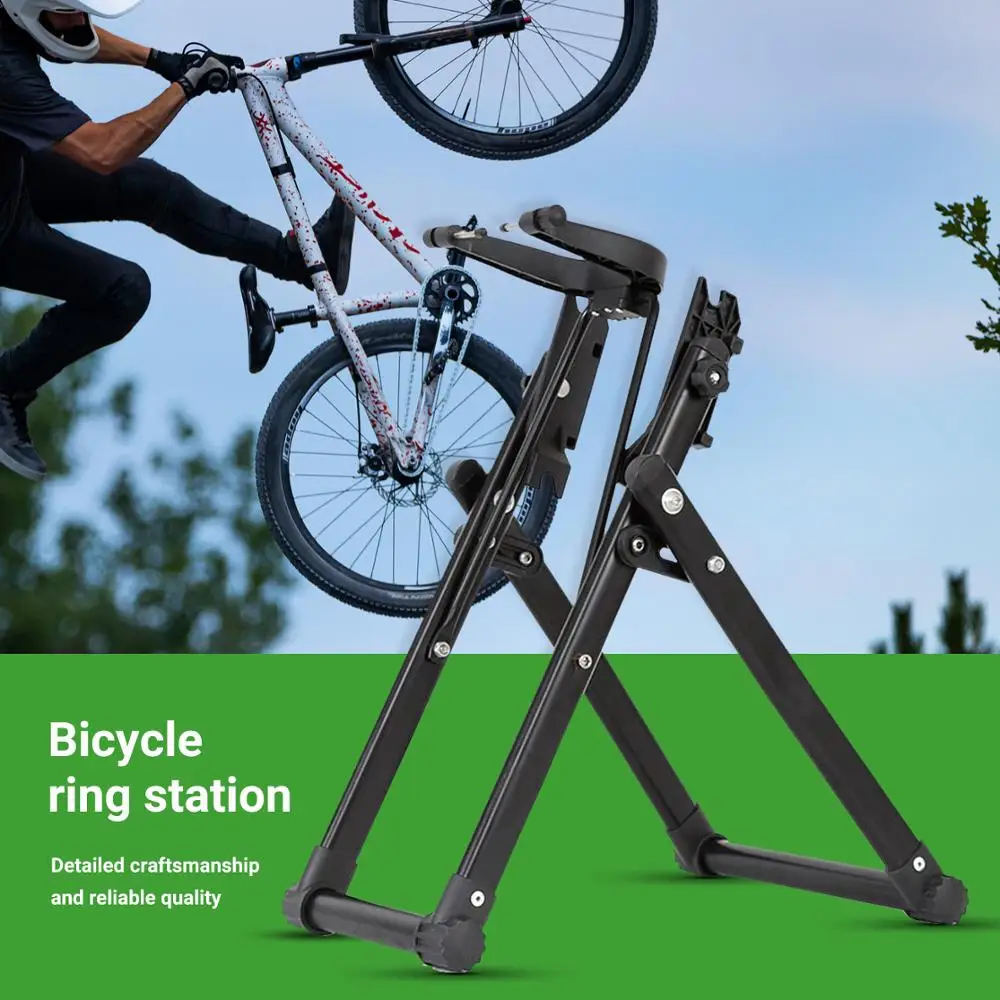

MTB Road BikeRepair Stand Professional Wheel Repair Tools Bicycle Wheel Truning Stand Suitable for 24-28 inch Wheel Bike Wheel