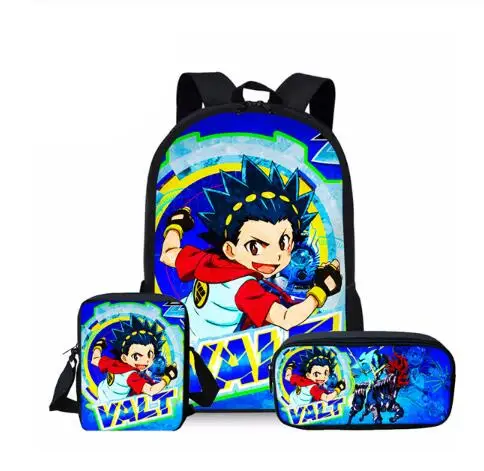 Модные школьные сумки аниме Beyblade Burst Evolution рюкзаки для подростков девочек