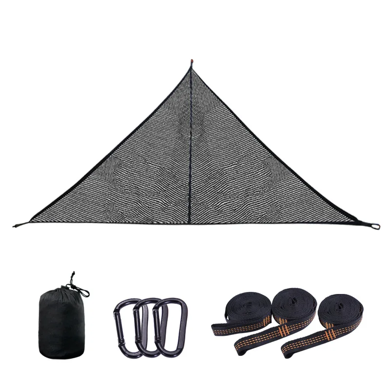 

Outdoor Breathable Mesh Triangle Hammock for Camping Hiking