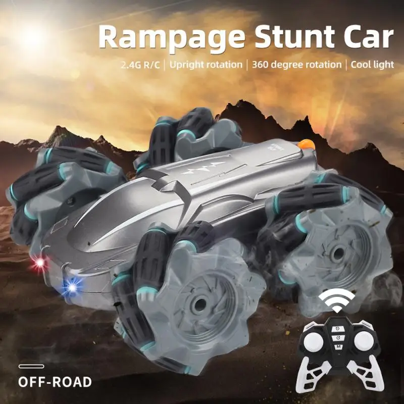 RC Car2.4G Радиоуправляемый трюк для автомобиля индукция жестов скручивание