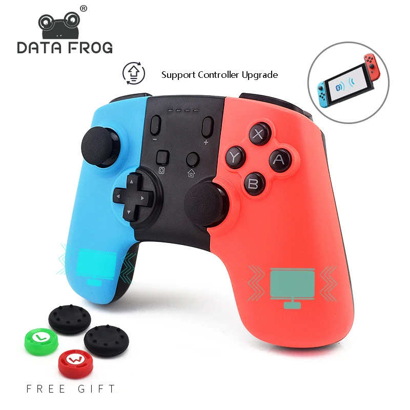 Игровой контроллер с изображением лягушки для nintendo Switch, беспроводной геймпад для ПК, Bluetooth джойстик