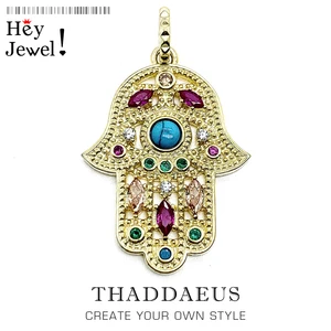 Кулон Рука Фатимы, Ювелирное Украшение из серебра 2020 пробы в богемном стиле, защита, подарок для женщин, лето 925