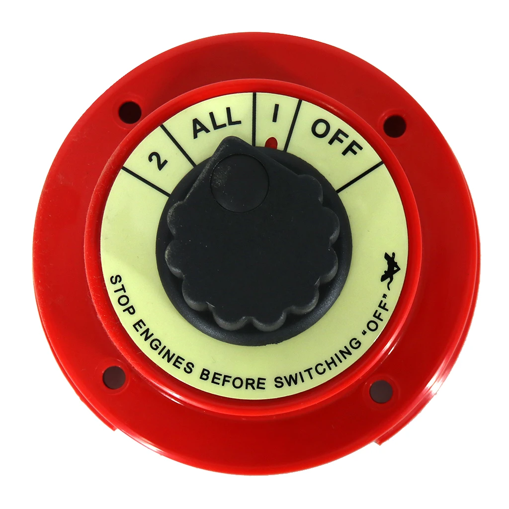 

Морской двойной переключатель батареи изолятор селектор оба 1 2 Off Boat RV Замена