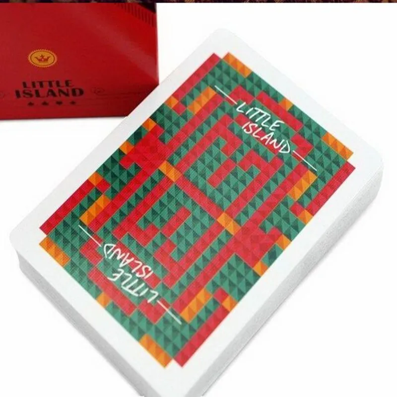 

Bicycle Little Island Playing Cards Magic Cards Poker Size Custom Limited Ed New Sealed Magic Props Magia Tricks