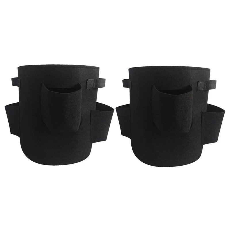 Мешки для выращивания клубники 5 галлонов сумка посадки уличная мешки цветов |