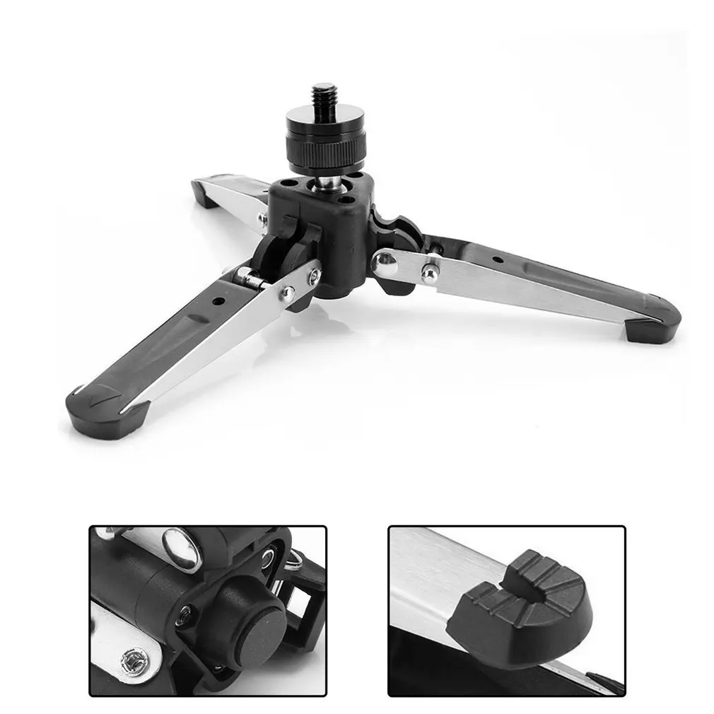 Тренога из алюминиевого сплава для камеры опорная стойка с тремя зажимами