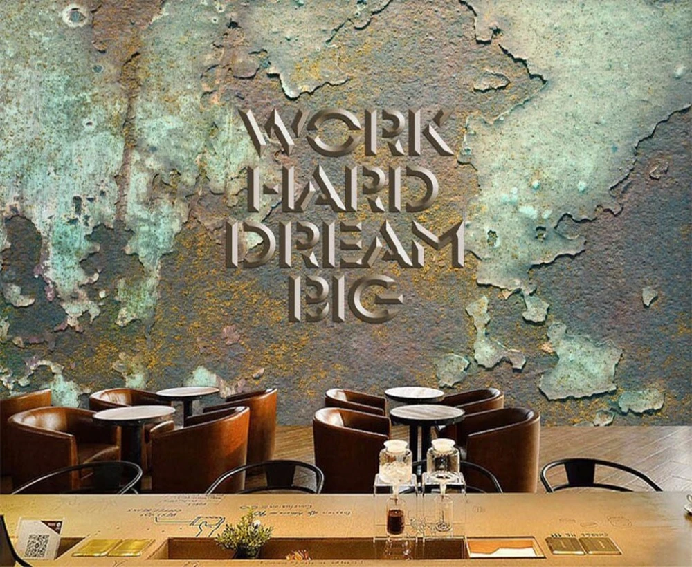 Обои на заказ в европейском и американском ретро стиле большие размеры виниловые