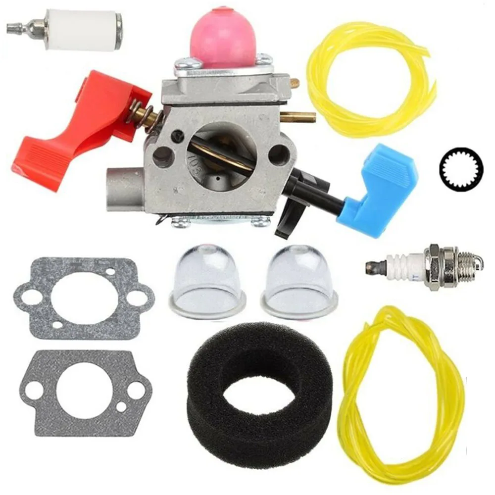 

Carburetor Fuel Pipe Primer Bulbs Set For BLOWER Poulan Snapper Craftsman 530071632 530071775 C1Q-W11G Carb Air Filter