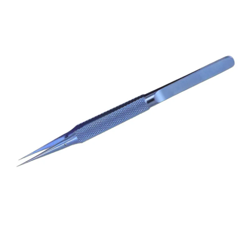 0 15 мм Edge Titanium Alloy Precision Пинцет для предотвращения оставления отпечатков пальцев