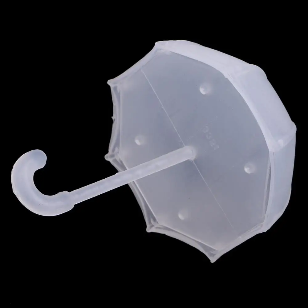 12 шт. милые мини пластиковые подарочные коробки с зонтиком для конфет и шоколада