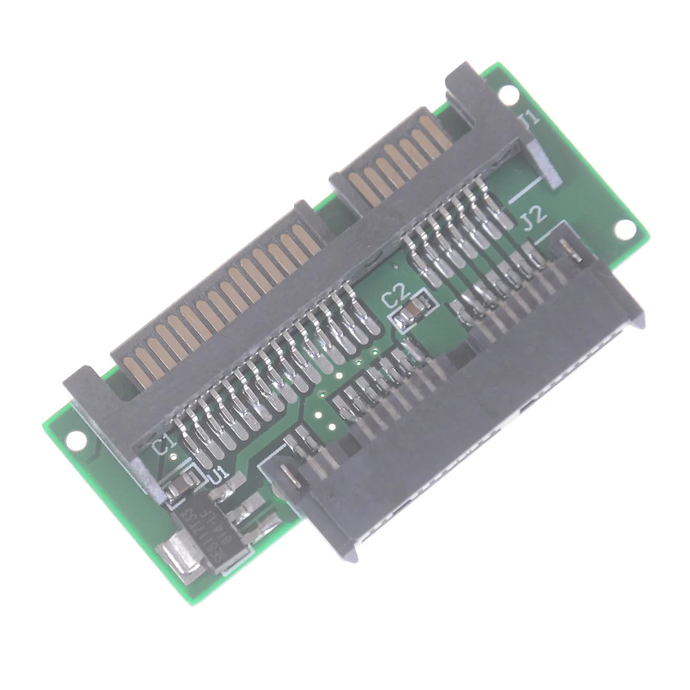 Новый адаптер Micro SATA на 2 5 переходник HDD SSD от 3 В до 22 pin для жесткого