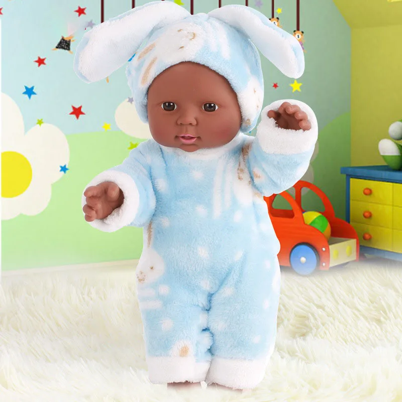 30 см Кукла реборн моделирование мягкий винил силиконовый реалистичный звук смех