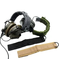 military fans pickup noise reduction tactical headband earphone protective cloth cover and sports earphone cover