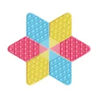 Игрушка-антистресс большого размера Xxl, квадратная шахматная доска, пузырьковый попит, игрушка-антистресс для родителей и детей