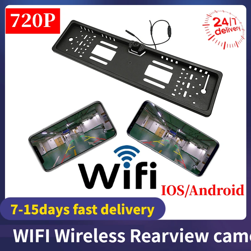 

Камера заднего вида с функцией ночного видения, беспроводная, 720P