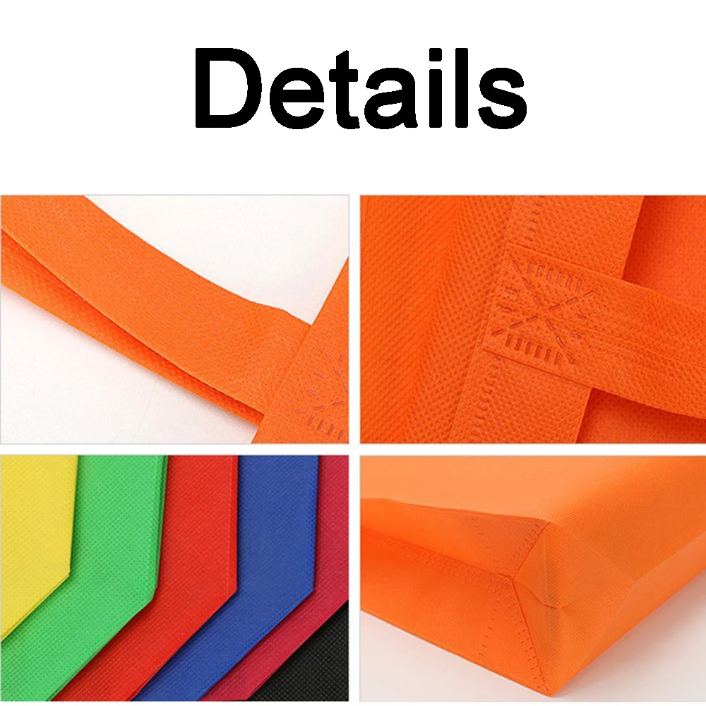 8 видов цветов Нетканая хозяйственная сумка с защитой окружающей среды