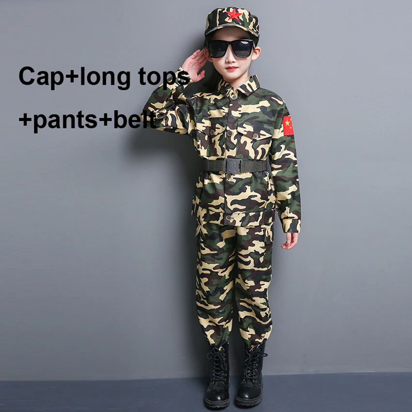

Boys Special Forces Combat Tactical Jacket Pants Training Uniform Military Uniform Children's Army Camouflage Children's Clothes