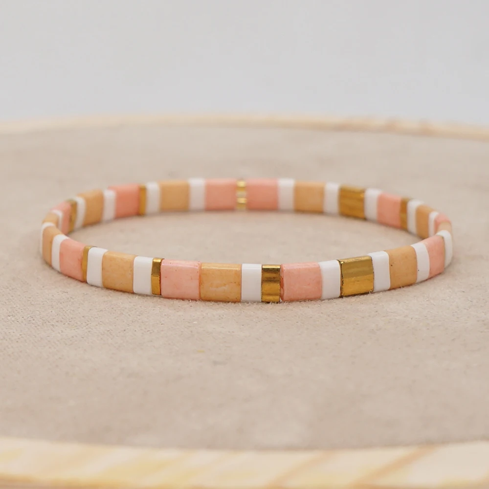 Go2Boho Tila браслеты из бисера для женщин браслет на руку ювелирные изделия крошечные