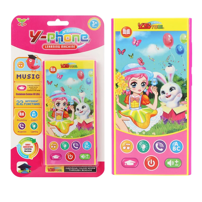 

English Machine Touch Screen Smart Phone Early Education Toys Kids English Develop Education Toy For Babies Newborns