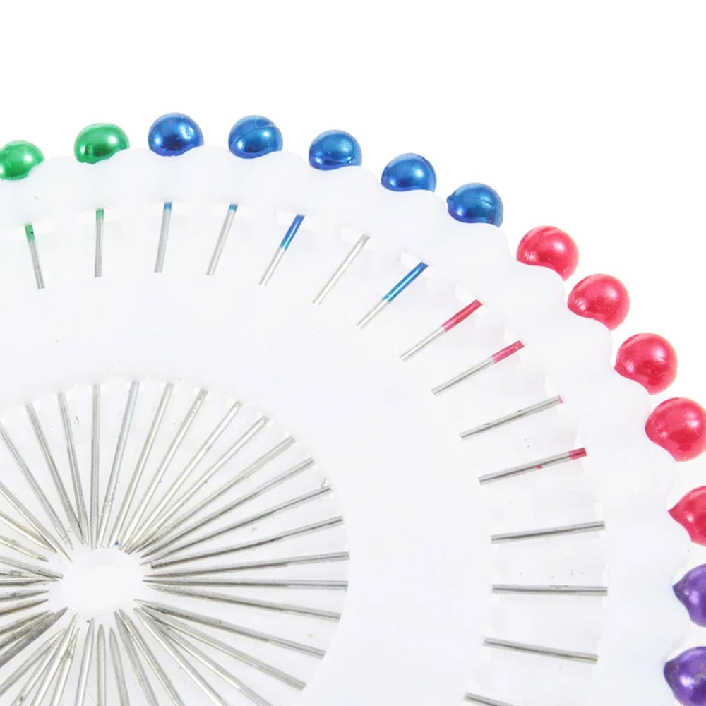 200 шт. швейные булавки цветным жемчугом головки шпильки прямое лоскутное шитье