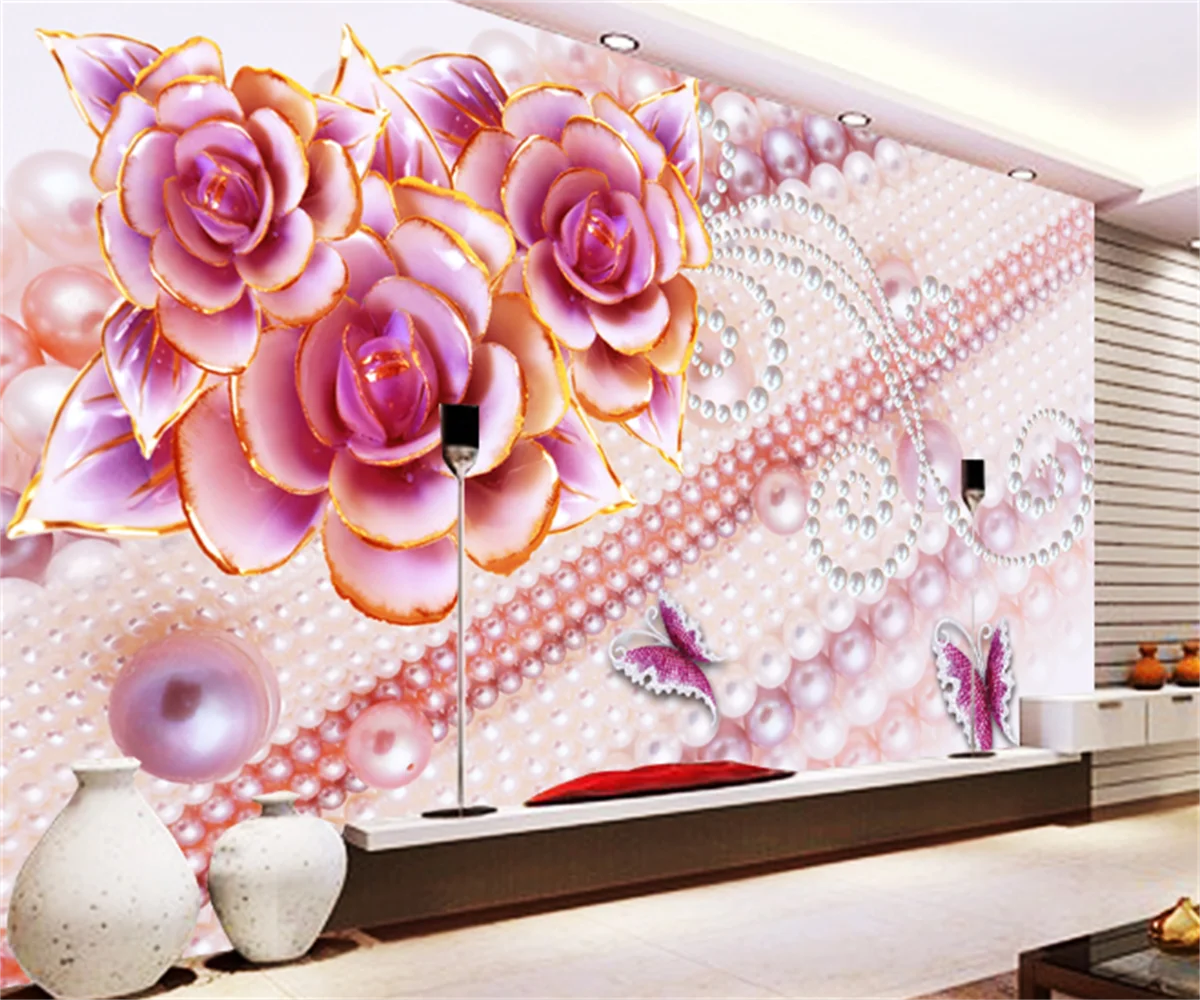 Европейская и американская красивая бабочка любовь цветок ювелирные изделия 3D